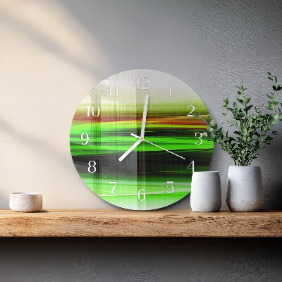 Round wall clock Abstraction