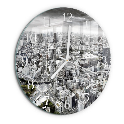 Round wall clock City
