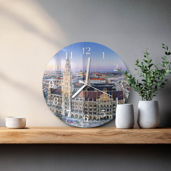 Round wall clock Horizon