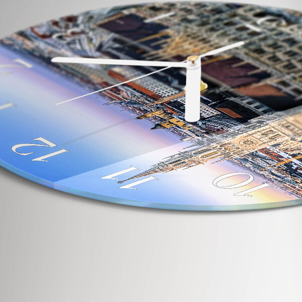 Round wall clock Horizon