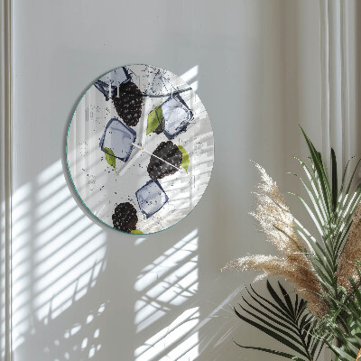 Round wall clock Blackberries