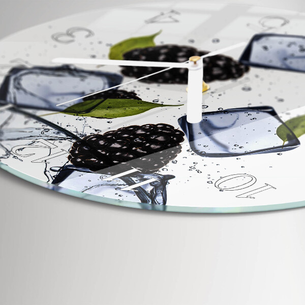 Round wall clock Blackberries