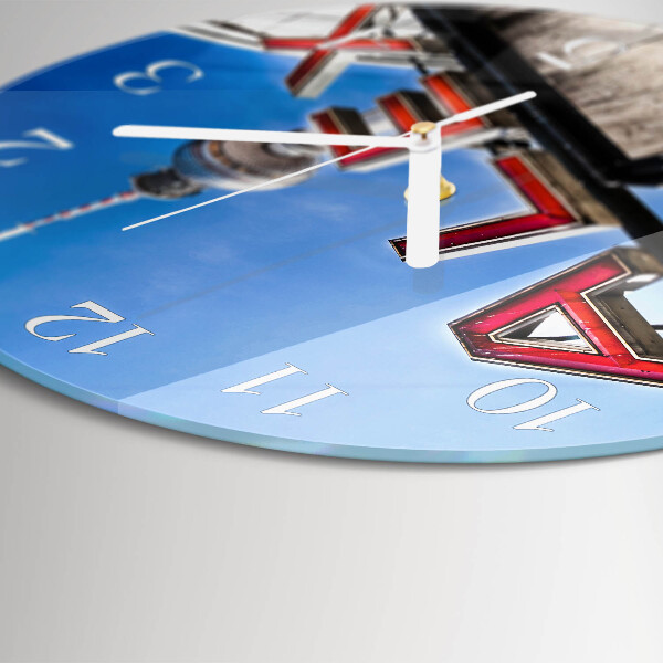 Round wall clock Alexander Square