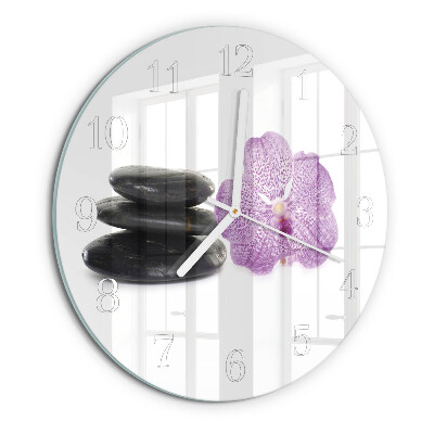 Round wall clock Stones