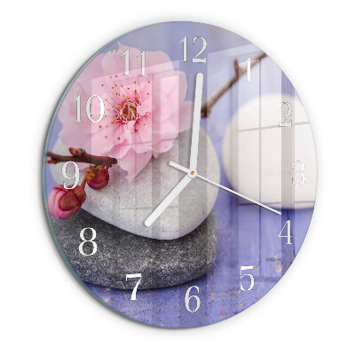 Round wall clock Stones