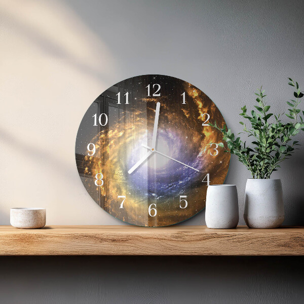 Round wall clock Cosmos