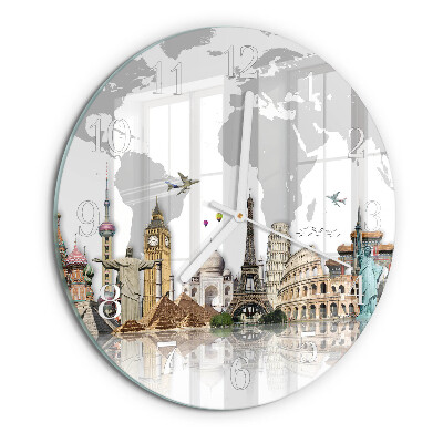 Round wall clock World