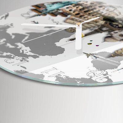 Round wall clock World