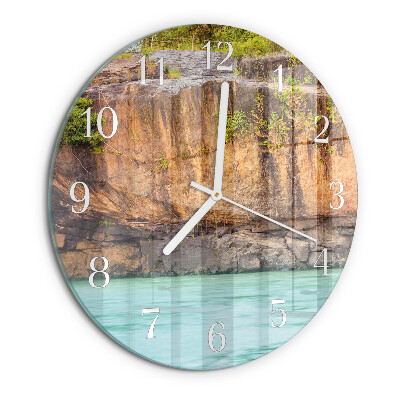Round wall clock Cliff