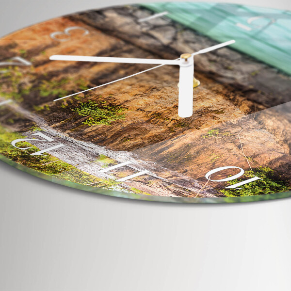 Round wall clock Cliff