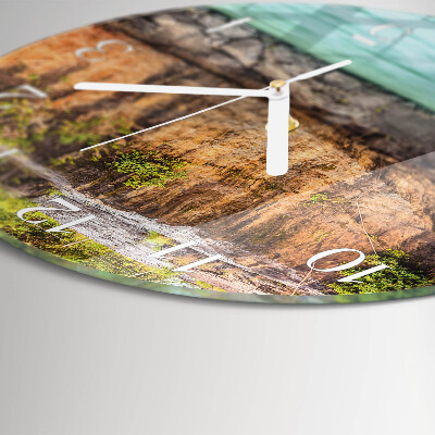 Round wall clock Cliff