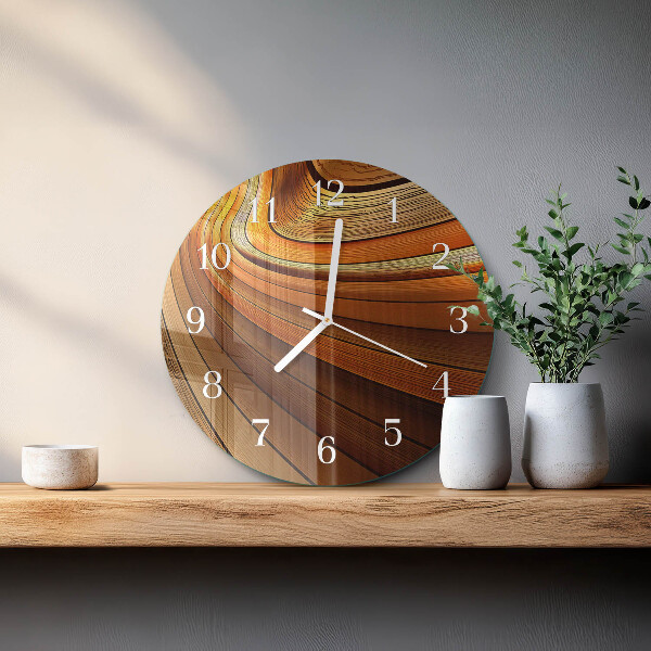 Round wall clock Abstraction