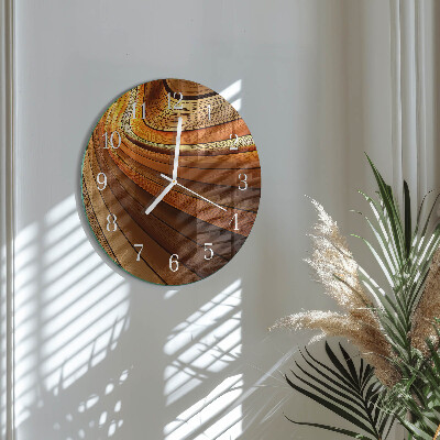 Round wall clock Abstraction