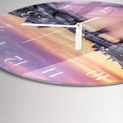 Round wall clock River City