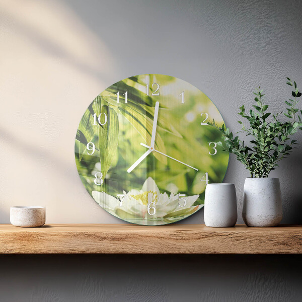 Round wall clock Nature