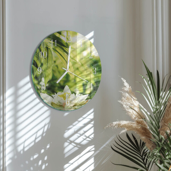 Round wall clock Nature