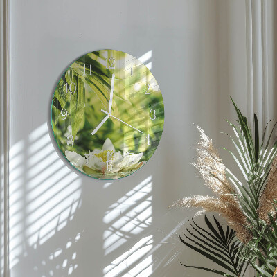 Round wall clock Nature
