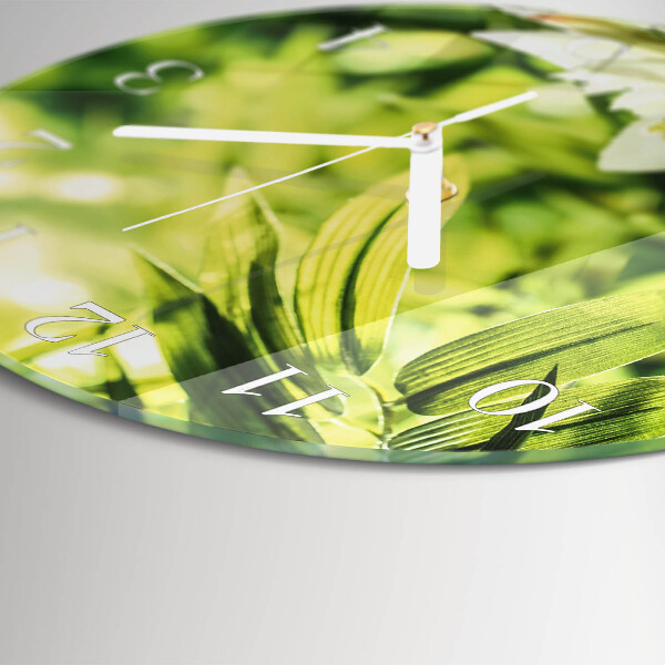 Round wall clock Nature