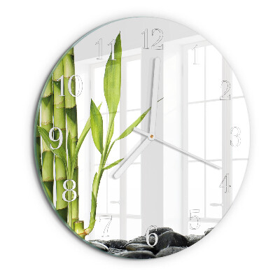 Round wall clock Bamboo