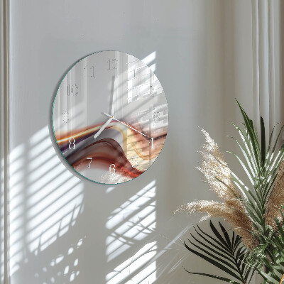Round wall clock Abstraction