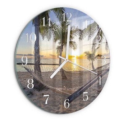Round wall clock Hammock