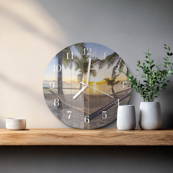 Round wall clock Hammock