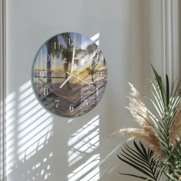 Round wall clock Hammock