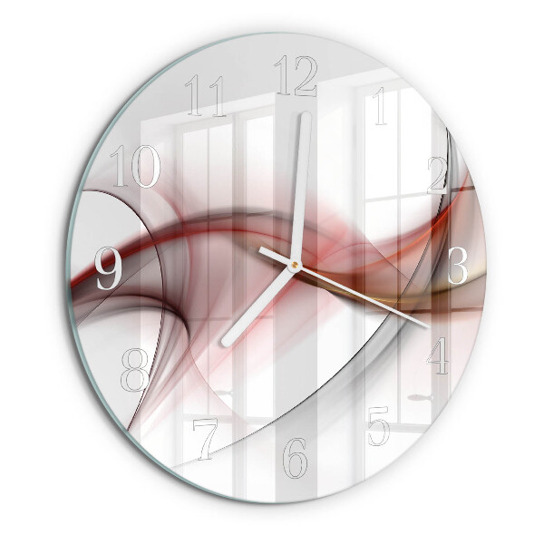 Round wall clock Abstraction