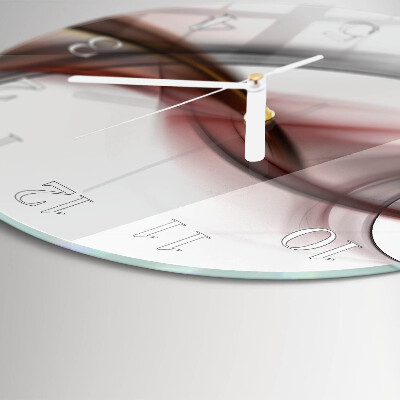 Round wall clock Abstraction