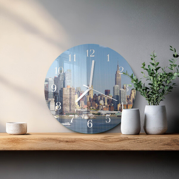 Round wall clock Horizon