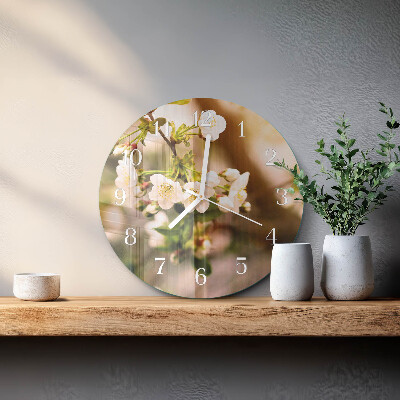 Round wall clock Nature