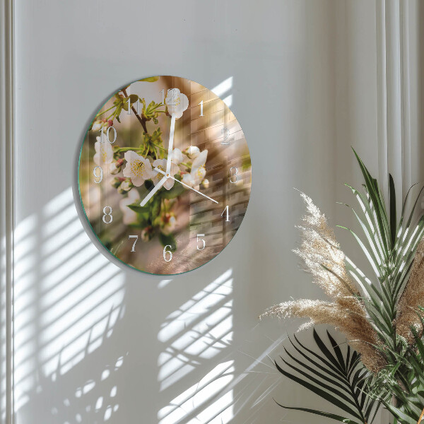 Round wall clock Nature