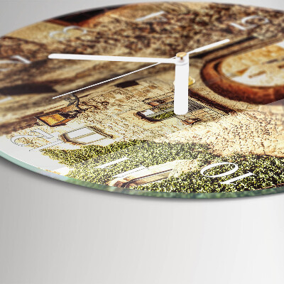 Round wall clock Avenue