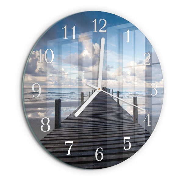 Round wall clock Bridge