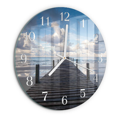 Round wall clock Bridge