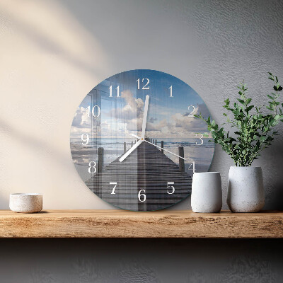Round wall clock Bridge