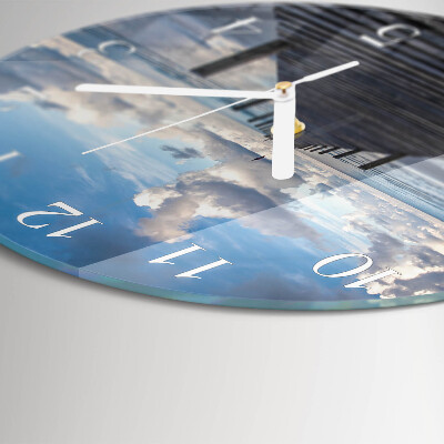 Round wall clock Bridge