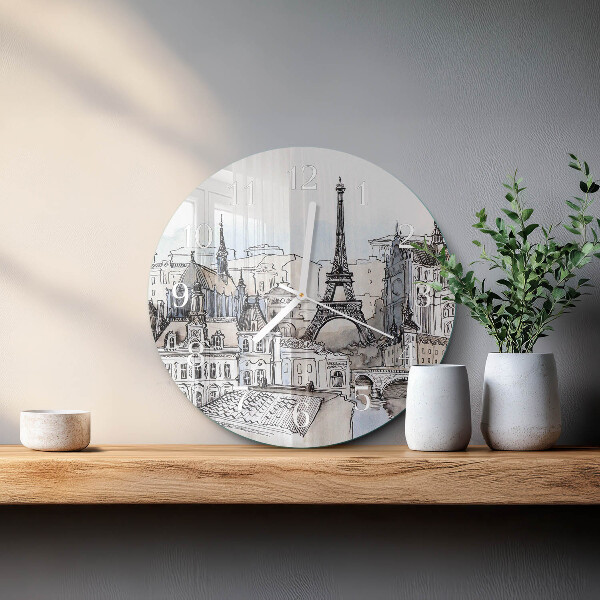 Round wall clock Monuments