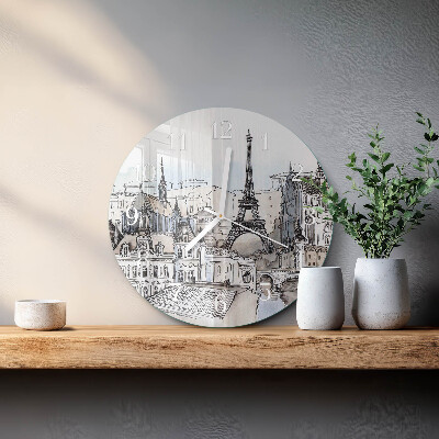 Round wall clock Monuments