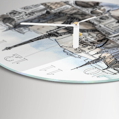 Round wall clock Monuments