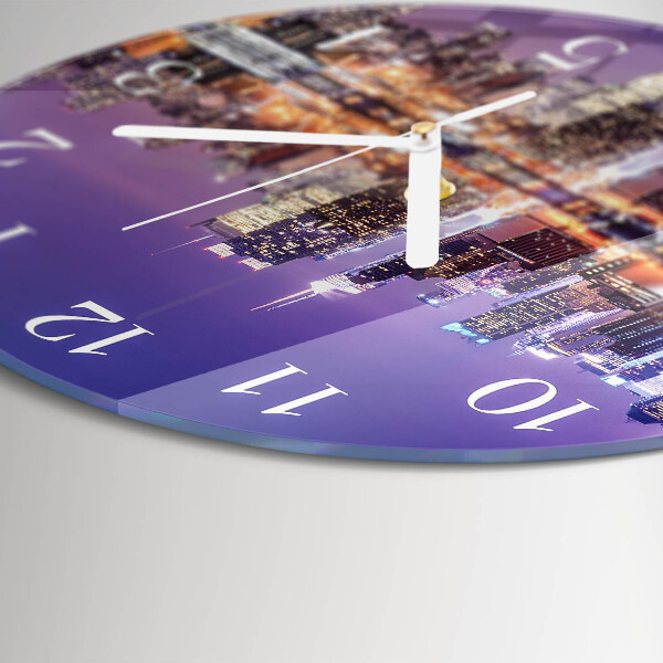 Round wall clock City