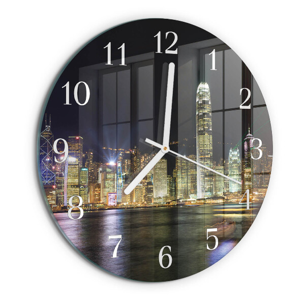 Round wall clock Horizon