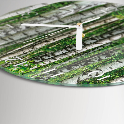 Round wall clock Birches