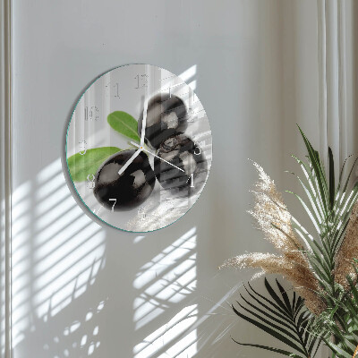 Round wall clock Olives