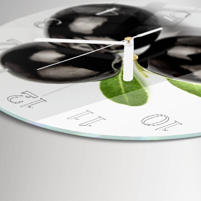 Round wall clock Olives