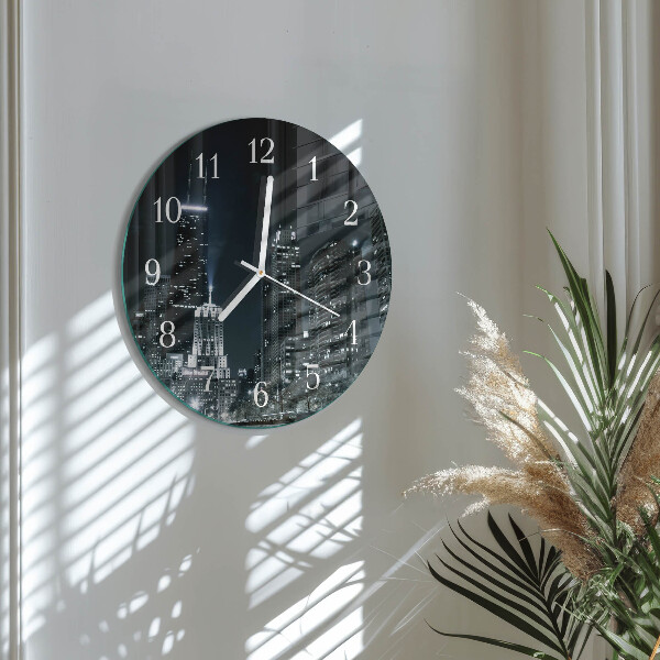 Round wall clock City