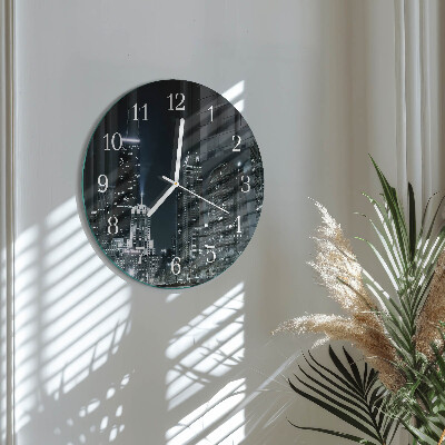 Round wall clock City