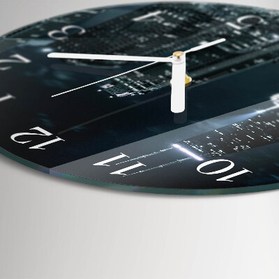 Round wall clock City