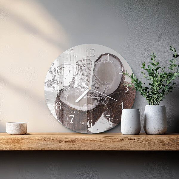 Round wall clock Coconuts
