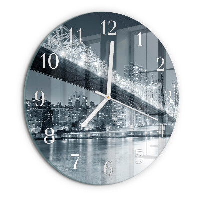 Round wall clock Bridge